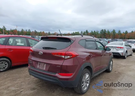 2016 Hyundai Tucson Se from USA, damaged, VIN KM8J3CA45GU223504